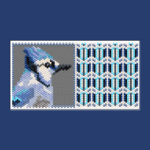 Blue Jay Tiny Peyote Bead Pattern PDF or Bead Kit