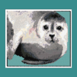Baby Seal Peyote Bead Pattern PDF or Bead Kit
