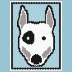 Dog Face Small Peyote Bead Pattern PDF or Bead Kit