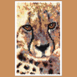 Cheetah 02 Small Peyote Bead Pattern PDF or Bead Kit