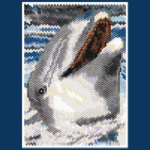 Dolphin Small Peyote Bead Pattern PDF or Bead Kit