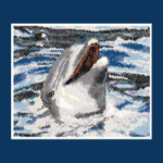 Dolphin Larger Peyote Bead Pattern PDF or Bead Kit
