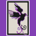 Hummingbird Small Peyote Bead Pattern PDF or Bead Kit