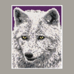 Wolf 04 Larger Peyote Bead Pattern PDF or Bead Kit