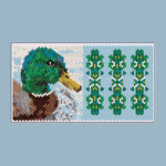 Mallard Duck Tiny Peyote Bead Pattern or Bead Kit