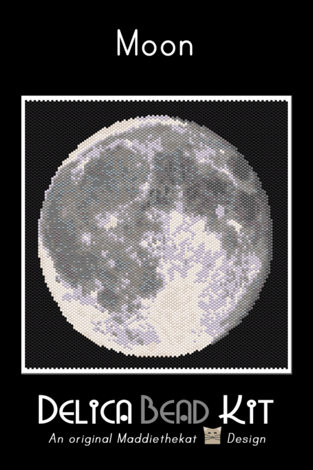 Moon Larger Peyote Bead Pattern PDF