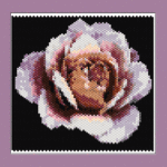 Rose 02 Peyote Bead Pattern PDF or Bead Kit