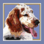 Spaniel Dog Peyote Bead Pattern PDF or Bead Kit