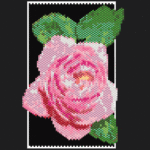 Rose 01 Peyote Bead Pattern PDF or Bead Kit