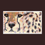 Cheetah 01 Tiny Peyote Bead Pattern PDF or Bead Kit