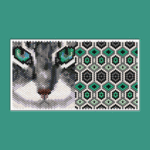 Cat 08 Tiny Peyote Bead Pattern PDF or Bead Kit