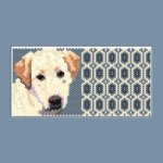 Golden Labrador Dog Tiny Peyote Bead Pattern PDF or Bead Kit