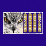 Owl 02 Tiny Peyote Bead Pattern or Bead Kit