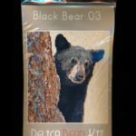 Black Bear 03 Larger Panel Peyote Bead Pattern PDF or KIT DIY-Maddiethekat Designs