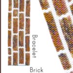 Brick Wall Wide Cuff Bracelet Delica 2-Drop Peyote Seed Bead Pattern or KIT DIY-Maddiethekat Designs