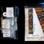 butterfly design bracelet delica peyote bead pattern or kit diy monarch viceroy maddiethekat designs 2