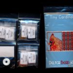 cardinal tiny mini amulet bag peyote seed bead pattern pdf or kit diy bird maddiethekat designs 2