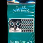 Cat 08 with Back Amulet Bag Peyote Seed Bead Pattern PDF or KIT DIY-Maddiethekat Designs
