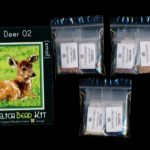 Deer 02 Small Panel Peyote Seed Bead Pattern PDF or KIT DIY-Maddiethekat Designs