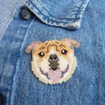 english bulldog delica seed beaded pin dog maddiethekat designs 3