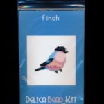 Finch Brick Stitch Seed Bead Pattern PDF or KIT DIY Bird-Maddiethekat Designs