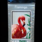 Flamingo 01 Small Panel Peyote Seed Bead Pattern PDF or KIT DIY Bird-Maddiethekat Designs