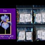 Iris Flower 01 Small Panel Peyote Bead Pattern PDF or KIT DIY-Maddiethekat Designs