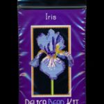 Iris Flower 01 Small Panel Peyote Bead Pattern PDF or KIT DIY-Maddiethekat Designs
