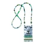 Leopard BW Tiny Mini Amulet Bag Peyote Seed Bead Pattern PDF or KIT DIY-Maddiethekat Designs