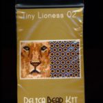 Lioness Tiny Mini Amulet Bag Peyote Seed Bead Pattern PDF or KIT DIY-Maddiethekat Designs