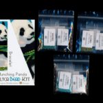 Munching Panda Bear Wide Cuff Bracelet Delica 2-Drop Peyote Bead Pattern or KIT DIY-Maddiethekat Designs