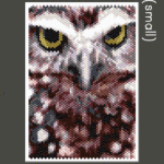Owl 04 Small Peyote Bead Pattern PDF or Bead Kit