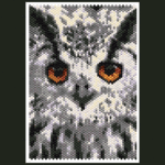 Owl 03 Small Peyote Bead Pattern PDF or Bead Kit
