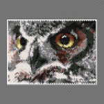 Owl 06 Small Peyote Bead Pattern PDF or Bead Kit