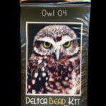 Owl 04 Larger Panel Peyote Seed Bead Pattern PDF or KIT DIY Bird-Maddiethekat Designs