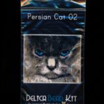 Persian Cat 02 Small Panel Peyote Seed Bead Pattern PDF or KIT DIY-Maddiethekat Designs