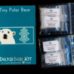 Polar Bear Tiny Mini Amulet Bag Peyote Bead Pattern PDF or KIT DIY-Maddiethekat Designs