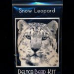 Snow Leopard 01 Larger Panel Peyote Seed Bead Pattern PDF or KIT DIY-Maddiethekat Designs