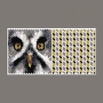 Owl 10 Tiny Peyote Bead Pattern or Bead Kit