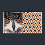Owl 05 Tiny Peyote Bead Pattern PDF or Bead Kit