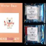 Winter Bear Brick Stitch Seed Bead Pattern PDF or KIT DIY Polar-Maddiethekat Designs