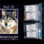 Wolf 02 Small Panel Peyote Bead Pattern PDF or KIT DIY-Maddiethekat Designs