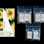 Yellow Flowers Wide Cuff Bracelet 2-Drop Peyote Bead Pattern or KIT DIY Flowers-Maddiethekat Designs