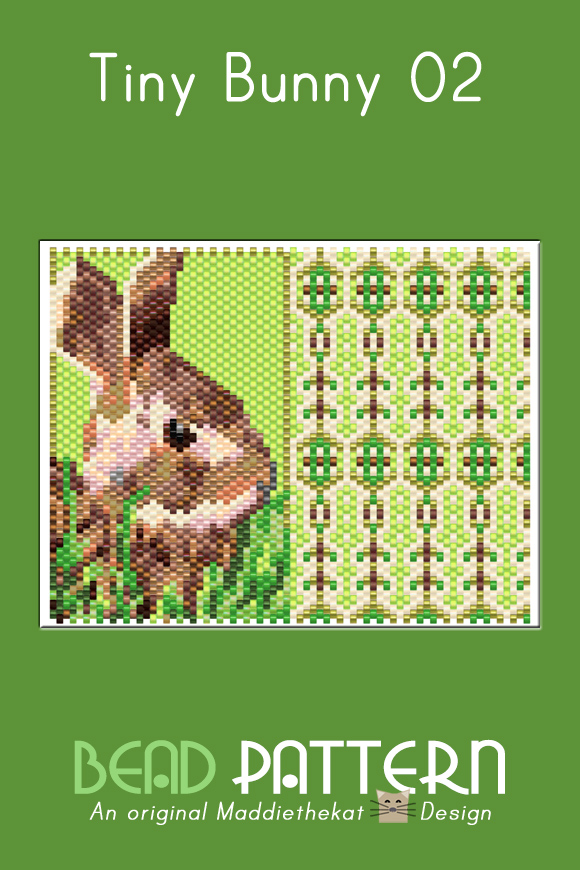 Bunny 02 Tiny Peyote Beed Pattern PDF